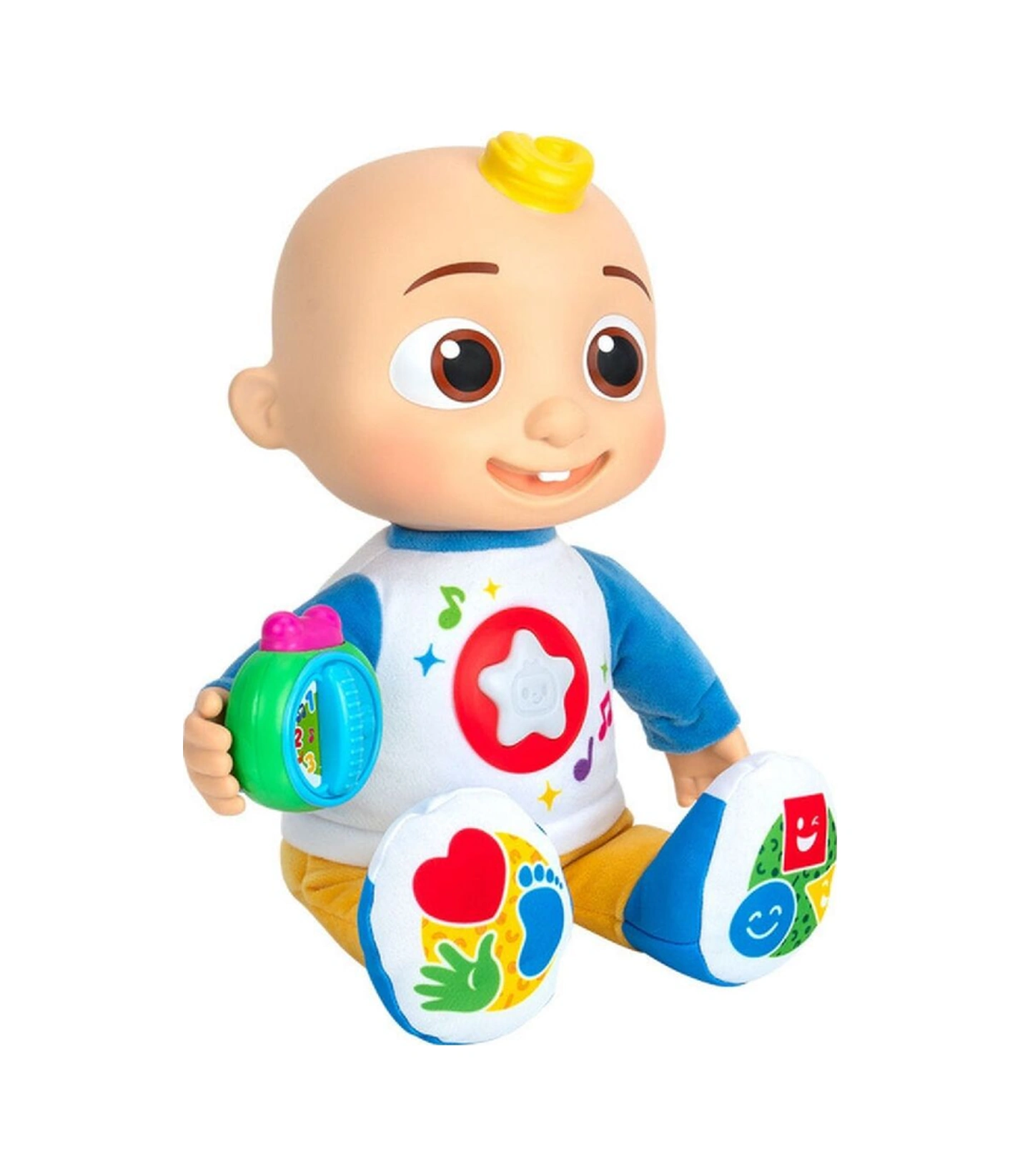 Coco-melon Eğitici Sesli Discover Play Jj Doll Etkileşimli Elektronik Bebek