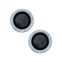 Noktaks  Apple Uyumlu  iPhone 15  Kamera Lens Koruyucu Cl-06 - Mavi Açık