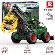 Reobrix Technic 22027 Kütük Taşıyıcı Log Skidder Kumanda&motorlu Yaratıcı Yapı Blok Seti Building Blocks - 1741 Parça