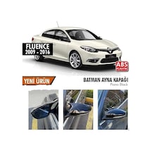 Renault Fluence Batman Yarasa Ayna Kapağı Piano Black Abs Plastik