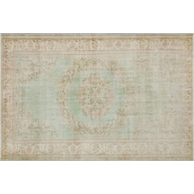 Zamansız Türk El Sanatı Eskitme Vintage Halı 175 X 259 Cm 10228