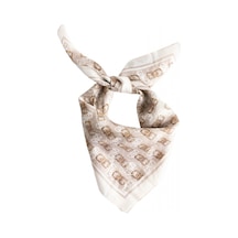 Guess Karnilla Logolu Kadın Beyaz Eşarp Aw5454sıl03-owl Beyaz