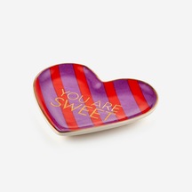 Mor Porselen You Are Sweet Dekoratif Tabak 11,5x1x10 Cm