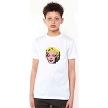 Tshirthane Marilyn Monroe Pop Art Andy Warhol Marilyn Baskılı Unisex Çocuk