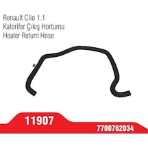 IBRAS 11217 KALORİFER HORTUMU ÇIKIS R9 R11 1.4 1.6 KARB.