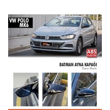 Vw Polo Mk6 Yarasa Ayna Kapağı Piona Black 2018 ve Sonrası