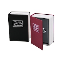 Büyük Kitap Modeli Kilitli Kasa - Kumbara - 180x115x55mm