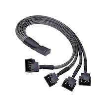 4 Pin PWM Fan Kontrol Kablosu 4p Dişi 3+3+3+4p Çoklayıcı PWM Kablo