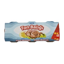 Ton Balığı Konserve Iri Parçalı 3 X 80 Gr