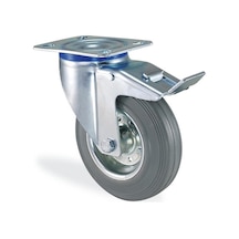 Hts Frenli Bilyalı Tablalı Mobilya Tekerleği 100mm