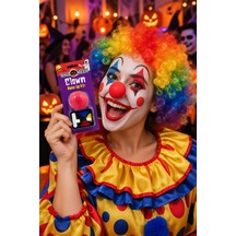 Halloween Palyaço Makyaj Seti Burun Ve Yüz Boyası Cadılar Bayramı Parti Kostüm Gösteri Aksesuarı Diğer
