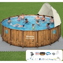 Bestway Gölgelikli Prefabrik Full Havuz Seti 549x122cm Bw564 56977