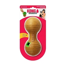 Kong Bamboo Feeder Dambıl Şeklinde Ödül Maması Dağıtma Köpek Oyuncağı M