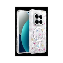 Onegif Xiaomi Redmi Note 15 Pro Plus 5g Misk Simli Magsafe Kapak - Desen 4 Çok Renkli