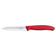 Victorinox 6.7701 Swissclassic 10cm Soyma Bıçağı Kırmızı