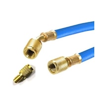 "Gaz Basma Hortumu 90Cm (R134-R22-R404 Uyumlu + 410 Aparatı)