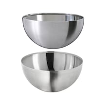 2'li 12 Cm Blanda Blank Paslanmaz Çelik Çerez-sunum Kasesi