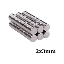 2x3mm Neodyum Güçlü Mıknatıs - Neodim Magnet