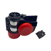 Bosch 12V Korna Pnömatik F1 Ferrarı Kırmızı-Siyah Röleli N11.8