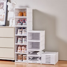 Katlanabilir, 6'lı Ayakkabı Saklama Kutusu, Pratik Organizer