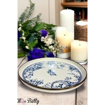 Blue Life Emaye Sunum Tepsisi