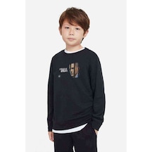 Tshirthane Prison Break Baskılı Unisex Çocuk Siyah Sweatshirt (534634610) Siyah