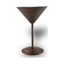 Turna Bakır Martini Kadeh Düz 250 ML Oksit Turna0459-3