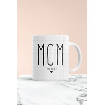 Mom The Best Baskılı Kupa Bardak Çok Renkli