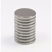 5 Adet 20x1,5 Mm Yuvarlak Neodyum Mıknatıs N35 Güçlü Magnet Çap 20 Mm Kalınlık 1,5 Mm