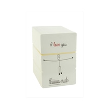 I Love Yazılı Bileklik Kartı 200 Adet - Beyaz N701 42284628