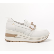 Sneaker Günlük Kadın Diğer 2l5548dm Donna Serena Tomaıa 5548dm Bianco Platino Bianco Platino Beyaz - Altın