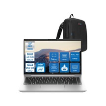 HP ProBook 440 G10 968L9ETF21 i7-1355U 40 GB 256 GB SSD 14" Dos FHD Dizüstü Bilgisayar + Zetta Çanta