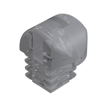 Cateksss 25x25 Kademeli İç Konferans Pvc Şeffaf - 20 Li Paket