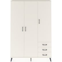 Arges Dolap 6 Raflı 3 Çekmeceli Tek Askılı 132x30x195 Aytaşı-aytaşı/aytaşı Aytası/aytası