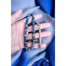 Lapis Lazulli Tesbih 33'lük Tesbih 8 Mm Doğal Taş Tesbih Mdf Özel Kutu Ambalajında Lapis Lazuli Taşı Tesbih Lapis Lazuli Taşı Tesbih