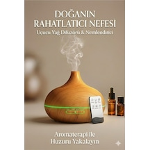 Aroma Difüzör Gece Işığı 7 Led Nemlendirici Kumandalı 550 Ml Buhar Makinesi Diğer