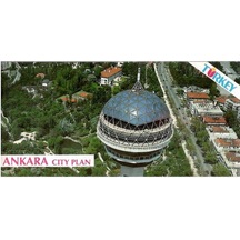 Turkey - Ankara- City Plan Harita Map