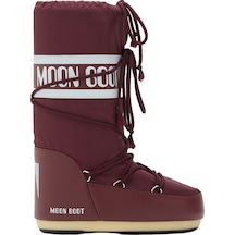 D013 Burgundy Bot Kar Kadın / Kız 80d1400440-d013 Moon Boot Icon Icon Nylon Burgundy 23-34 Bordo