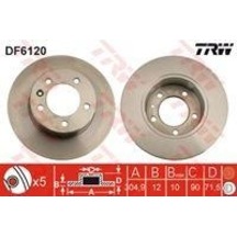 Arka Fren Aynası Master Iıı 2.3 Dci 2010 305x12x90x72x5dl Tek Teker