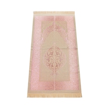 Lüks Açık Renk Osmanlı Tafta Seccade - 0210 - Pembe Renk