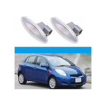 Toyota Yaris Uyumlu Sağ + Sol Ön Çamurluk Sinyal Lambası 2007--2011 (531211544)