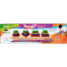 Woodoy Ahşap Renkli Geometrik Şekiller