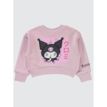 Kuromi Kız Çocuk Sweatshirt 2-5 Yaş Lila Lila