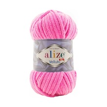 Alize Velluto 121 Pembe Kadife El Örgü İpi