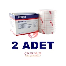 Hypafix Hipoalerjenik Şerit Flaster Sargı Tutucu Bant 10 CM x 10 M 2 Adet