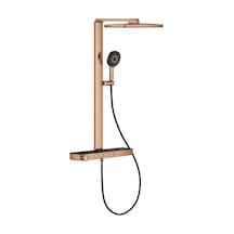 Grohe Rainshower Aqua Pure Duvara Monte Termostatik Bataryalı Duş Sistemi Warm Sunset 100961da00 Metalik