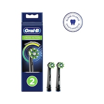 Oral-B Cross Action 2'li Diş Fırçası Yedek Başlığı EB50 Siyah