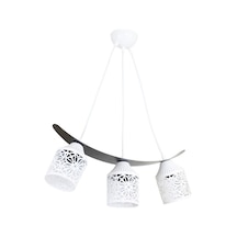 Tekli Paparta Motif Kayık Model Tarz Sarkıt Avize Ü