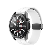 Huawei Watch Gt/gt2/gt2e/gt2 Pro/gt3/gt3 Pro/watch 3/3 Pro 46mm Uyumlu Magnet Ayarlı Silikon Kordon