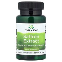 Swanson Saffron Extract Mental And Emotional Health 30 Mg 60 Vega Swanson Saffron Extract Mental And Emotional Health 30 Mg 60 Vega